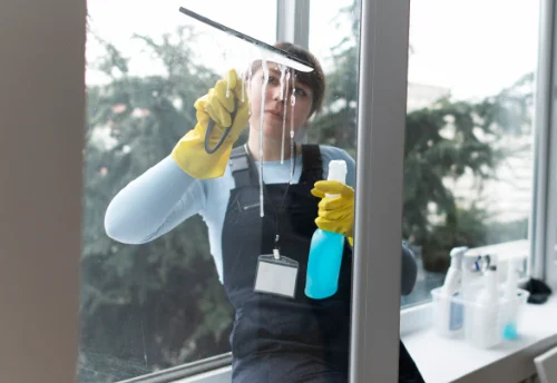 Nettoyage de vitres intérieures et extérieures à Beaumont-Village